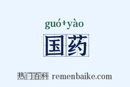国药是什么意思的图片